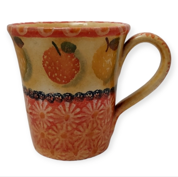 Neiman Marcus Coffee Tea Mug Cup Handpainted in Italy - Picture 1 of 13